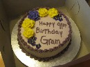 2010 08 27 - Gram's Birthday Cake