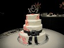 2011 04 09 - Black Ribbon Wedding Cake