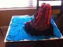 2011 09 23 - Volcano Cake